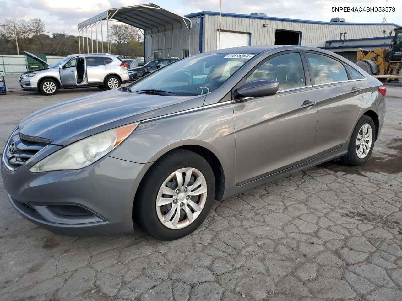 2011 Hyundai Sonata Gls VIN: 5NPEB4AC4BH053578 Lot: 77616564