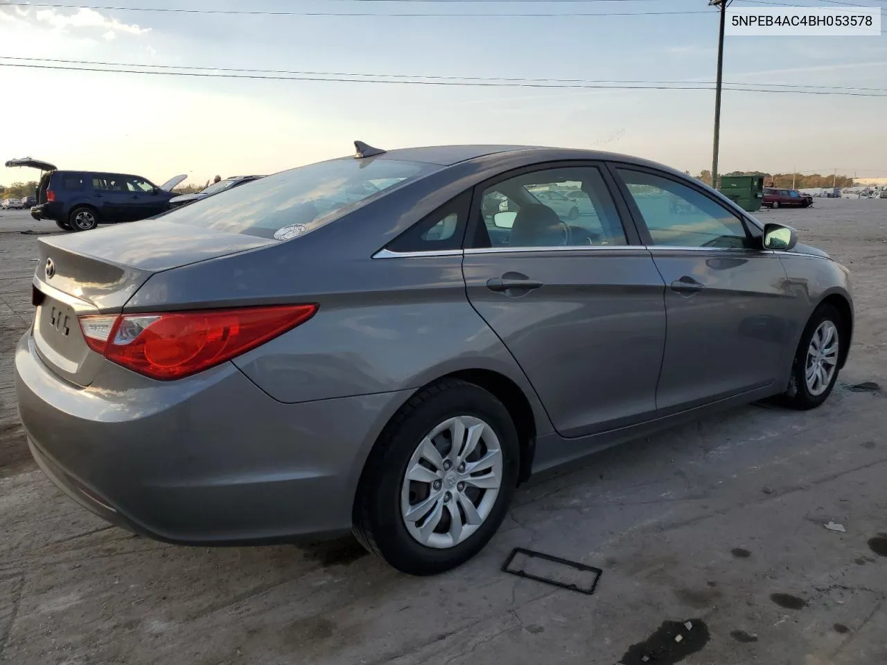 2011 Hyundai Sonata Gls VIN: 5NPEB4AC4BH053578 Lot: 77616564