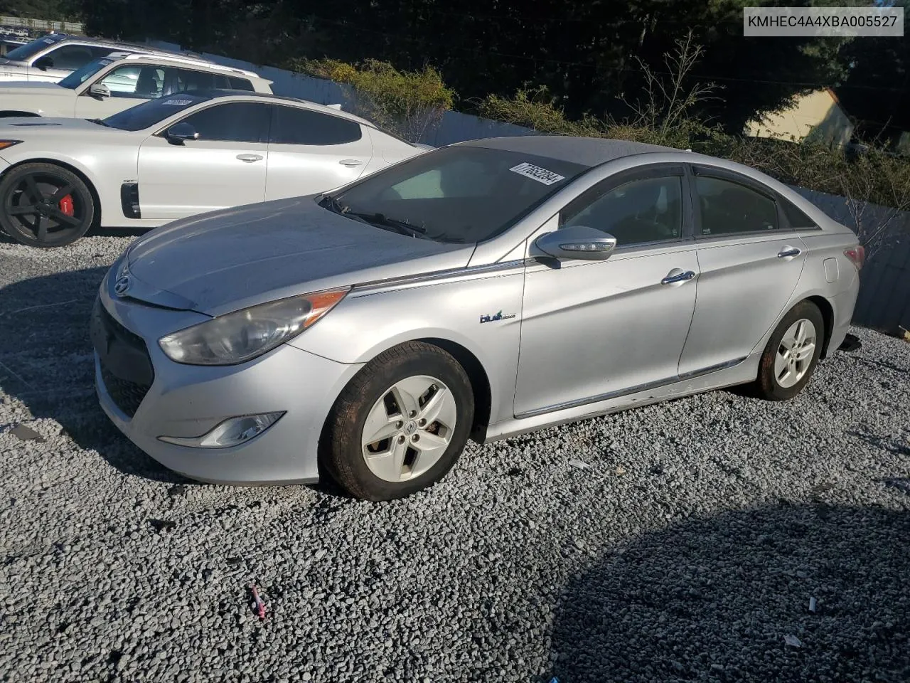 2011 Hyundai Sonata Hybrid VIN: KMHEC4A4XBA005527 Lot: 77652284