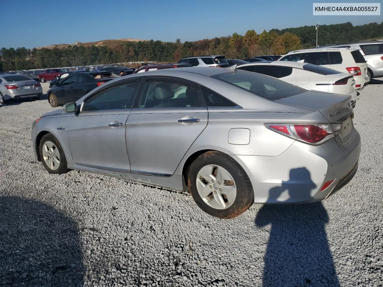 2011 Hyundai Sonata Hybrid VIN: KMHEC4A4XBA005527 Lot: 77652284