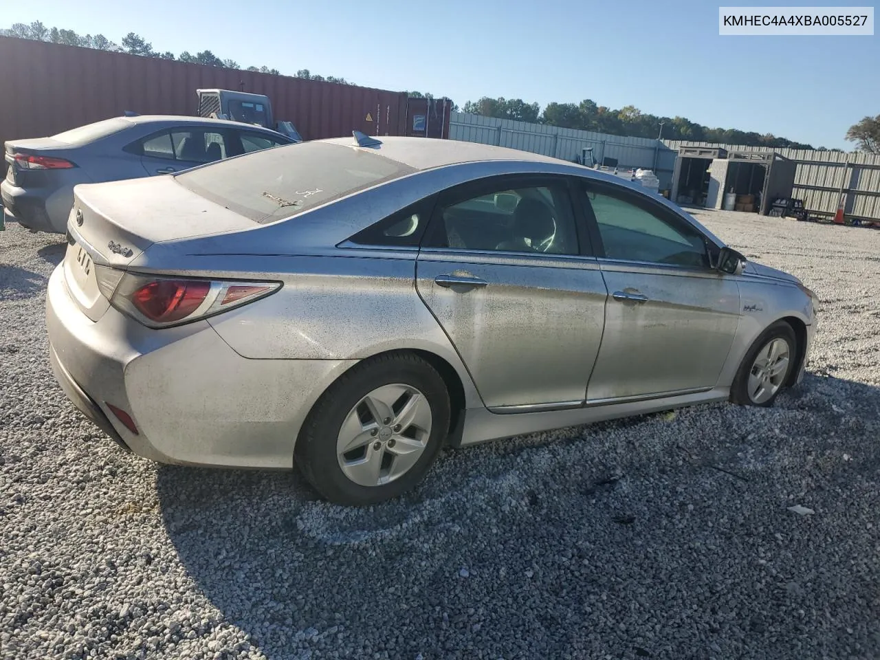 2011 Hyundai Sonata Hybrid VIN: KMHEC4A4XBA005527 Lot: 77652284