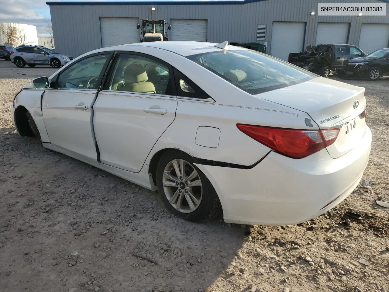 2011 Hyundai Sonata Gls VIN: 5NPEB4AC3BH183383 Lot: 77689914