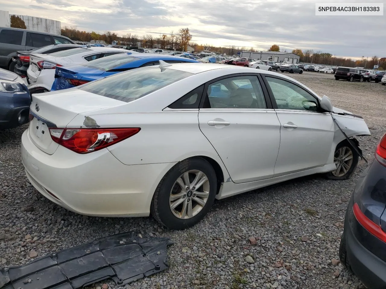 2011 Hyundai Sonata Gls VIN: 5NPEB4AC3BH183383 Lot: 77689914