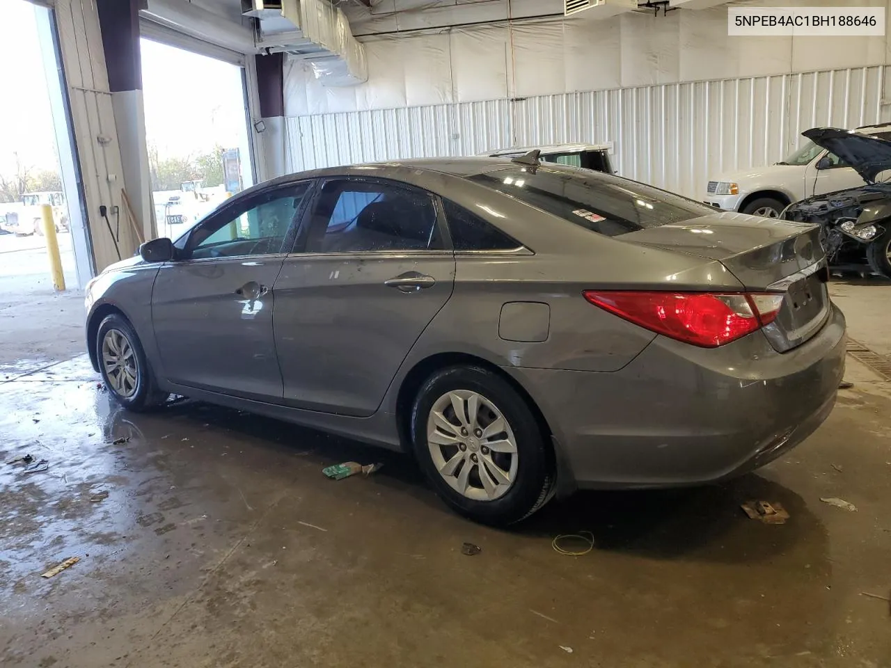 2011 Hyundai Sonata Gls VIN: 5NPEB4AC1BH188646 Lot: 77773464