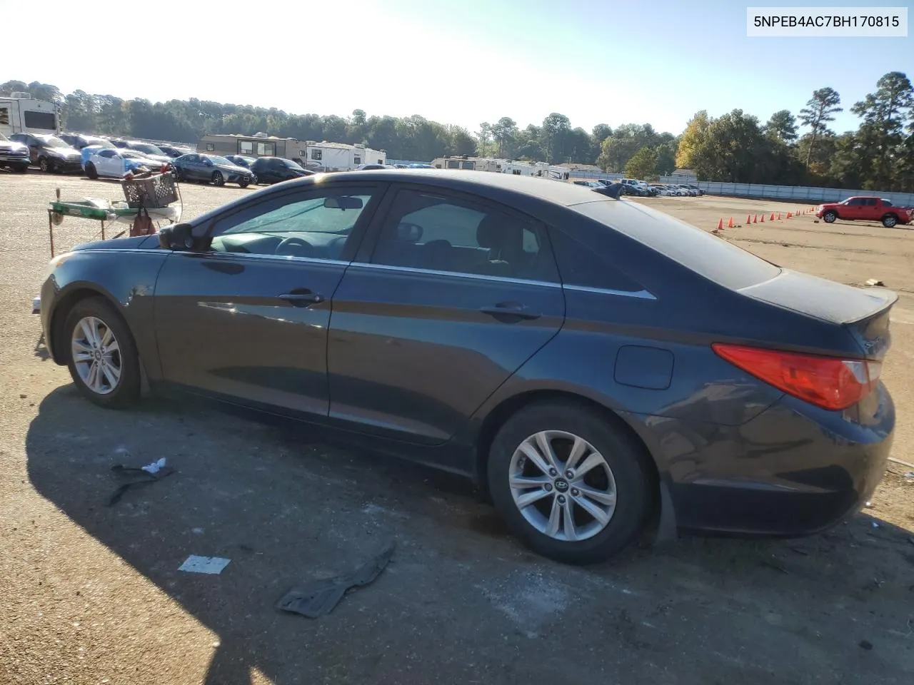 2011 Hyundai Sonata Gls VIN: 5NPEB4AC7BH170815 Lot: 77798444