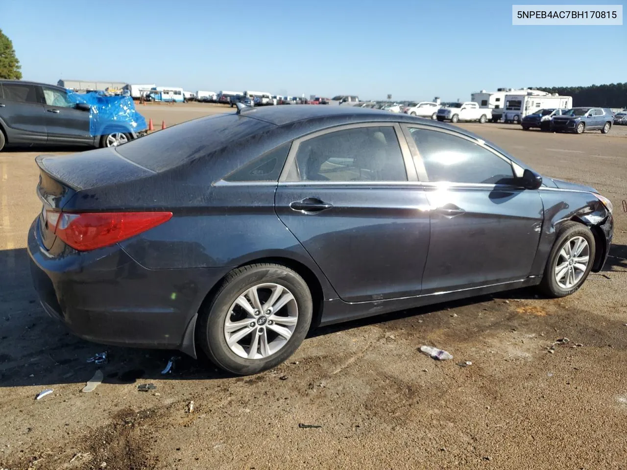 2011 Hyundai Sonata Gls VIN: 5NPEB4AC7BH170815 Lot: 77798444