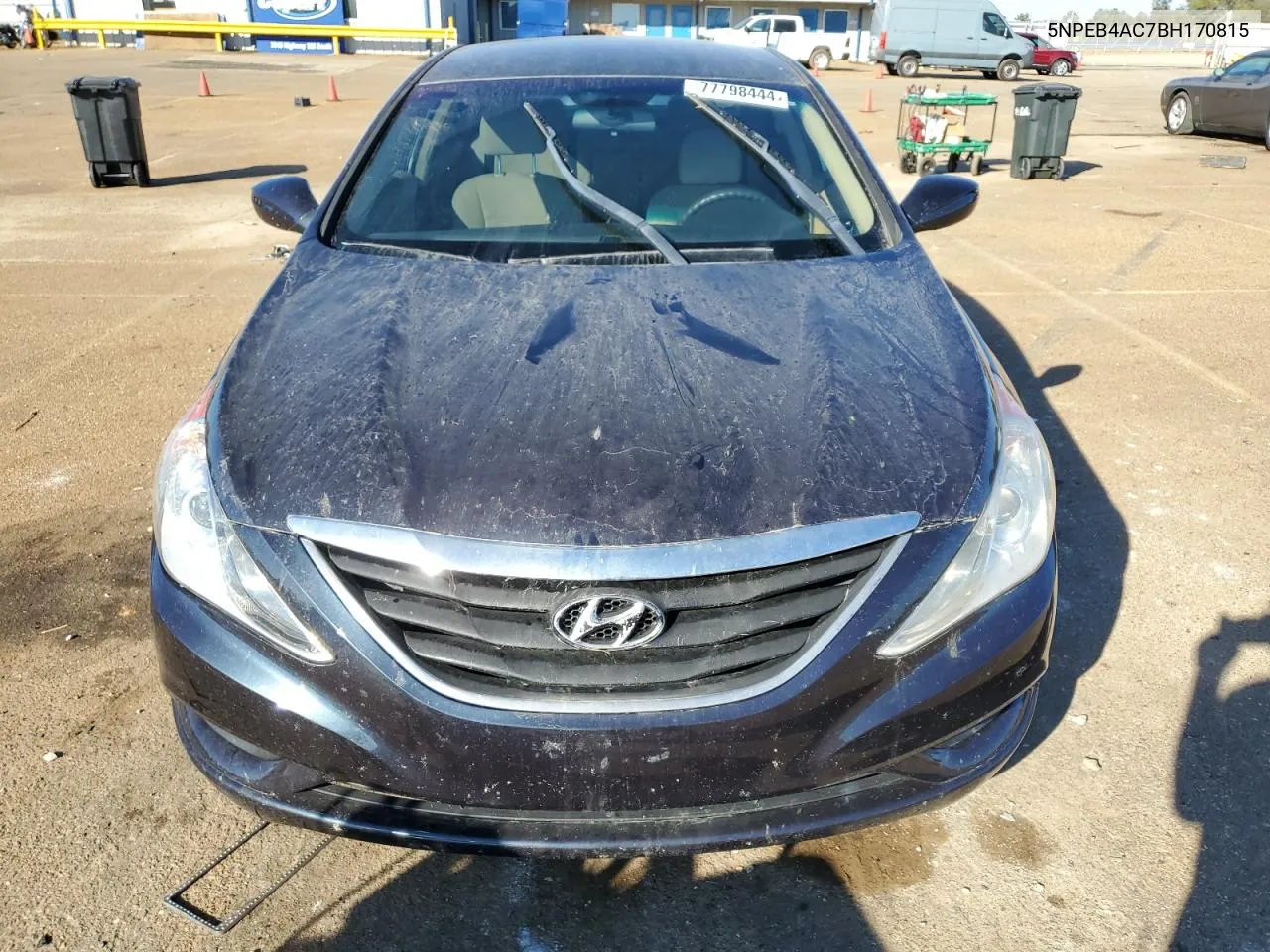 2011 Hyundai Sonata Gls VIN: 5NPEB4AC7BH170815 Lot: 77798444