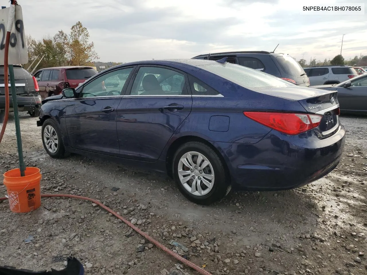 2011 Hyundai Sonata Gls VIN: 5NPEB4AC1BH078065 Lot: 77807284