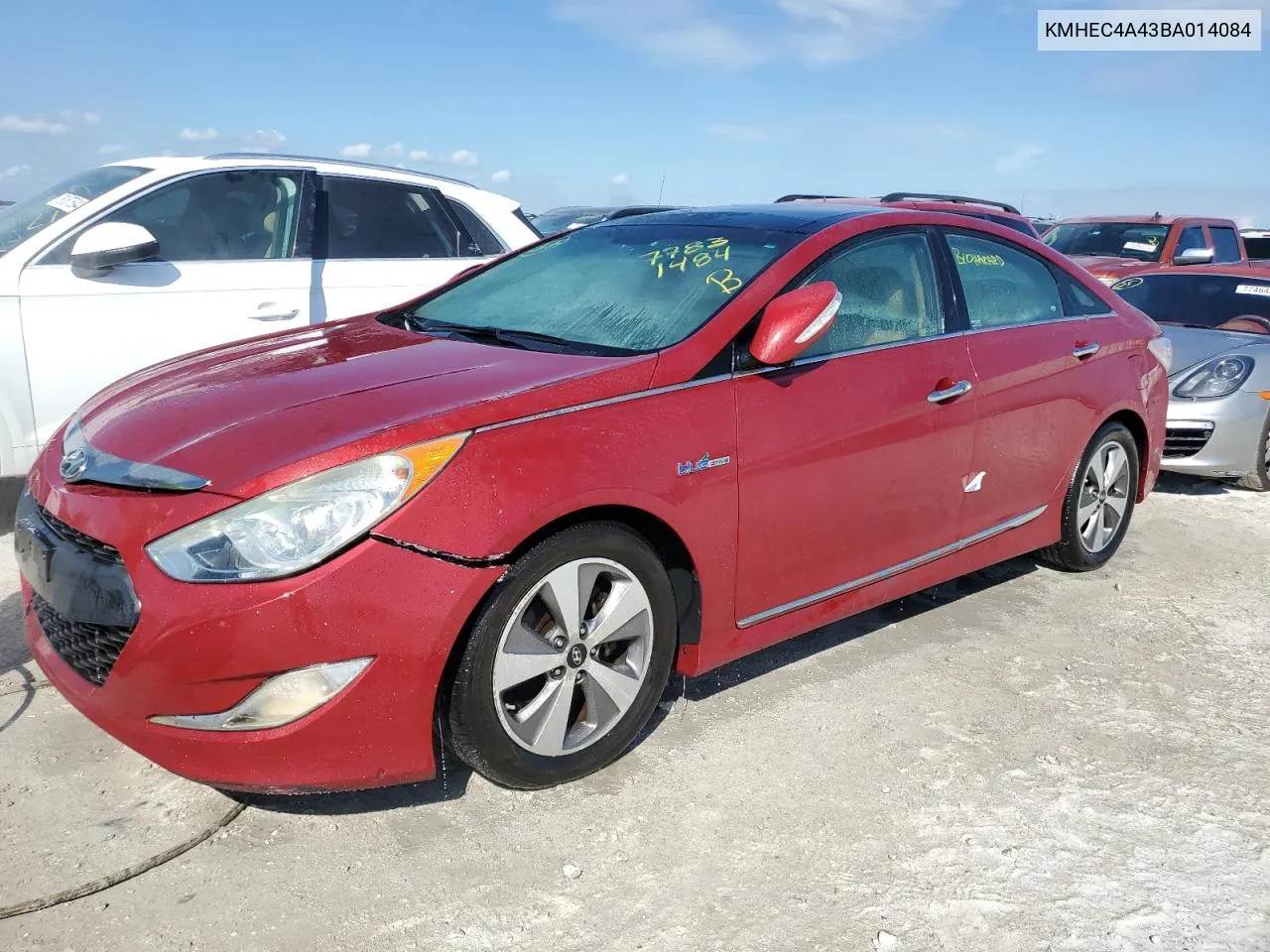 2011 Hyundai Sonata Hybrid VIN: KMHEC4A43BA014084 Lot: 77831484