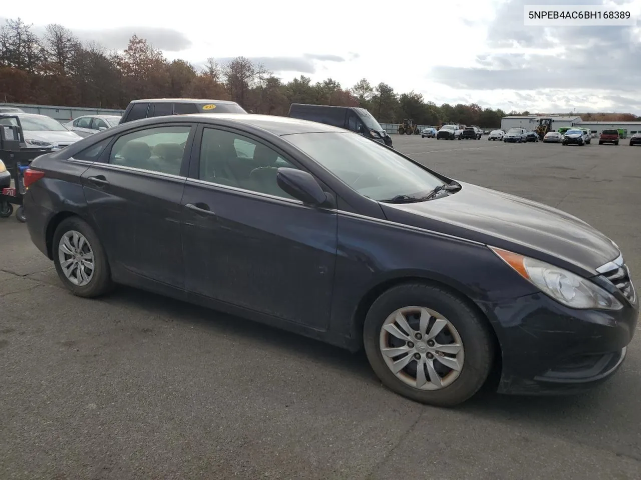 2011 Hyundai Sonata Gls VIN: 5NPEB4AC6BH168389 Lot: 77976654