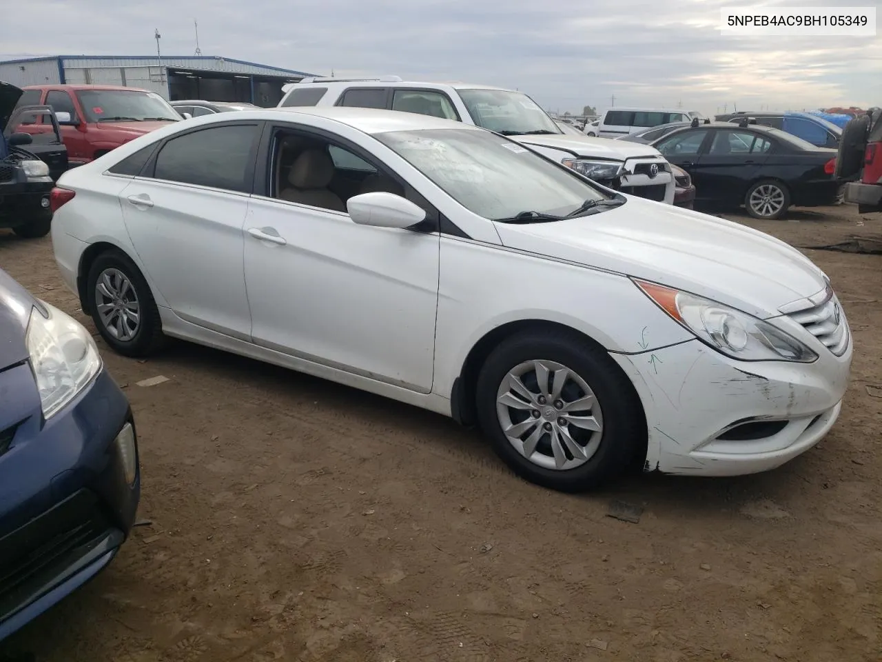 2011 Hyundai Sonata Gls VIN: 5NPEB4AC9BH105349 Lot: 78098094