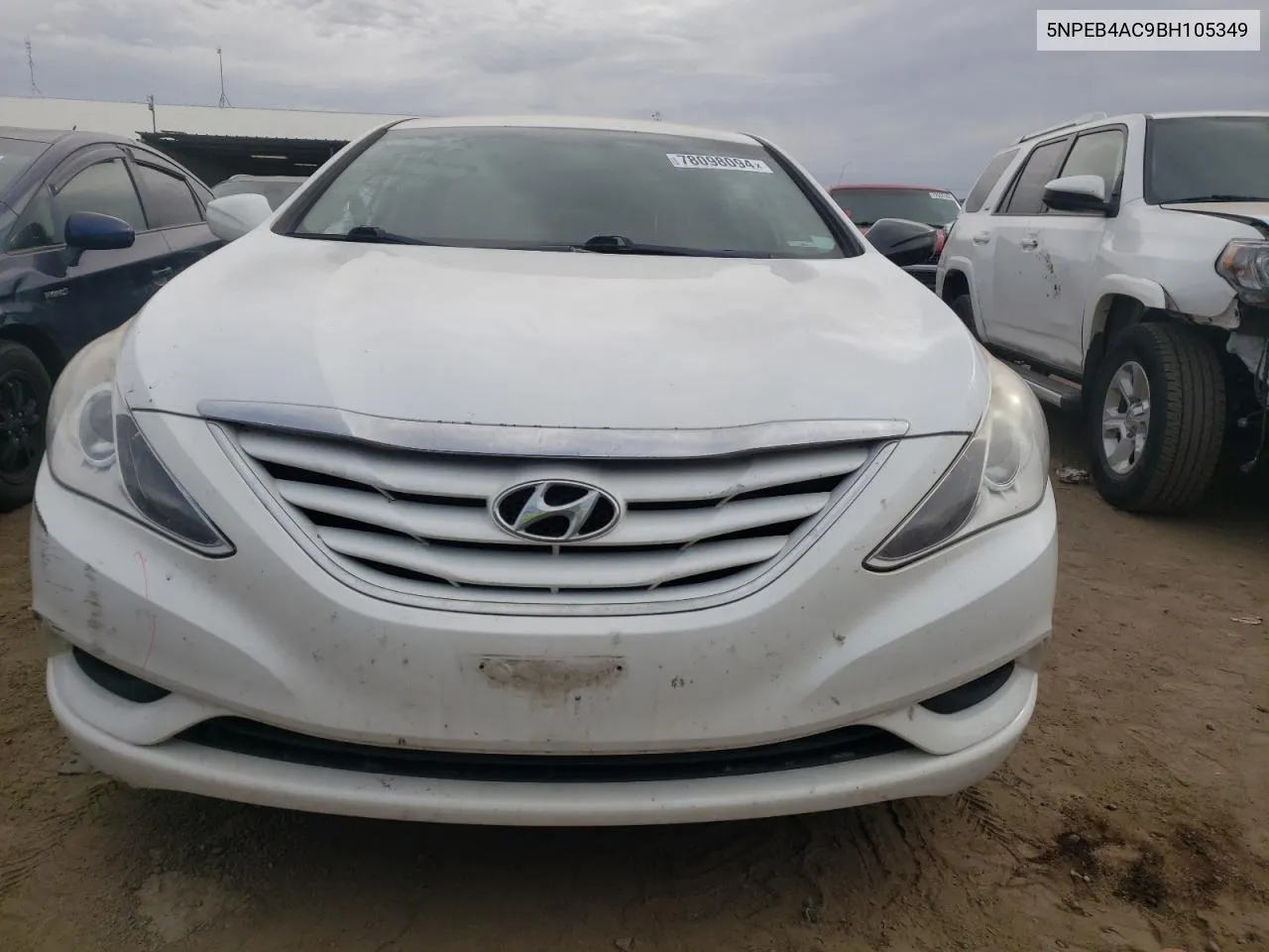 2011 Hyundai Sonata Gls VIN: 5NPEB4AC9BH105349 Lot: 78098094