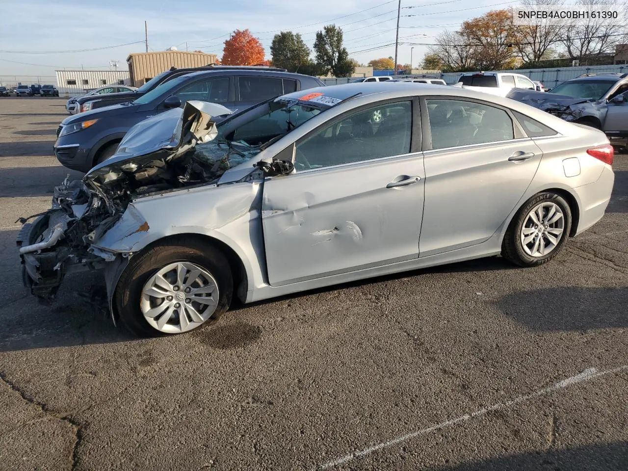 2011 Hyundai Sonata Gls VIN: 5NPEB4AC0BH161390 Lot: 78107084