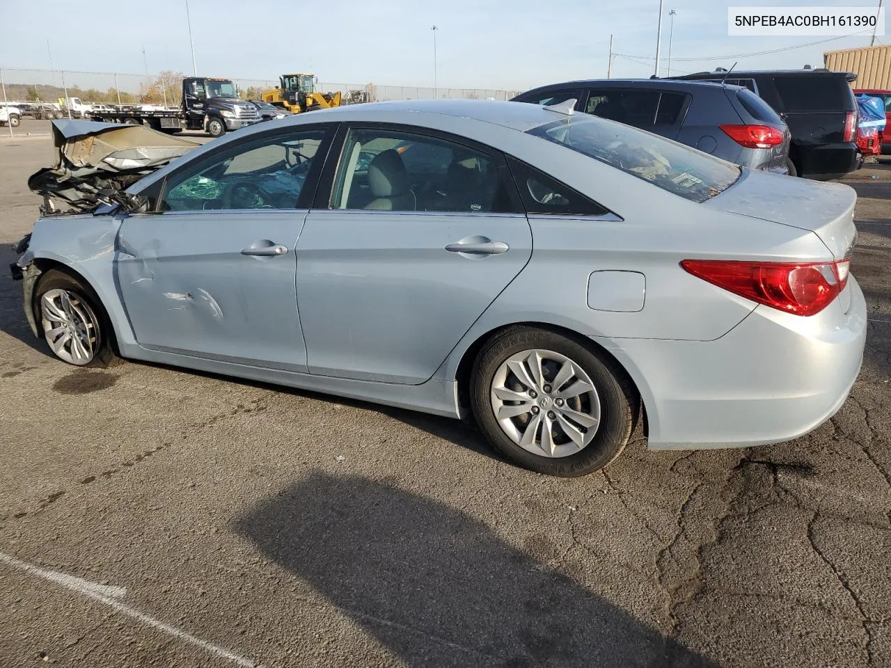 2011 Hyundai Sonata Gls VIN: 5NPEB4AC0BH161390 Lot: 78107084