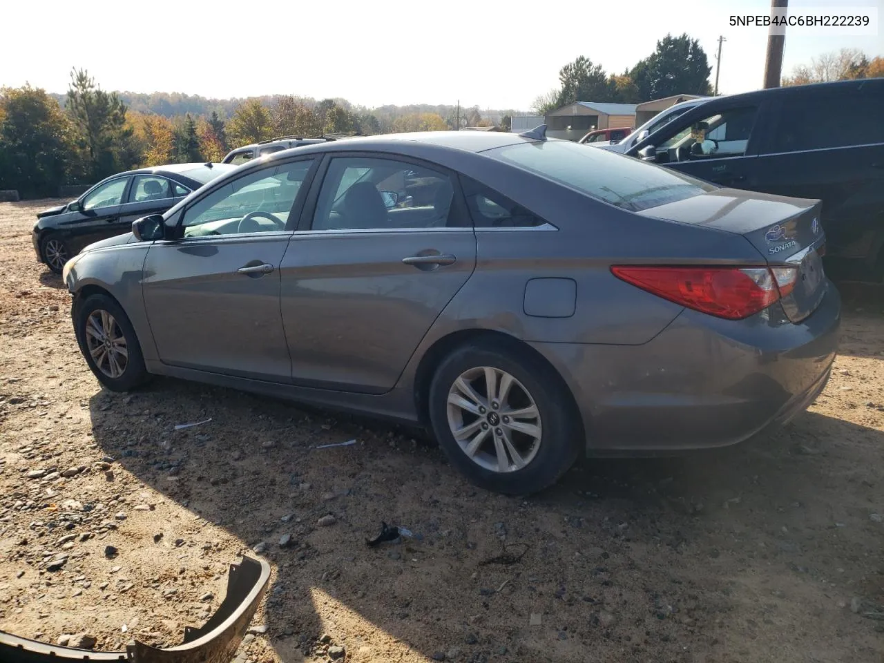 2011 Hyundai Sonata Gls VIN: 5NPEB4AC6BH222239 Lot: 78182494