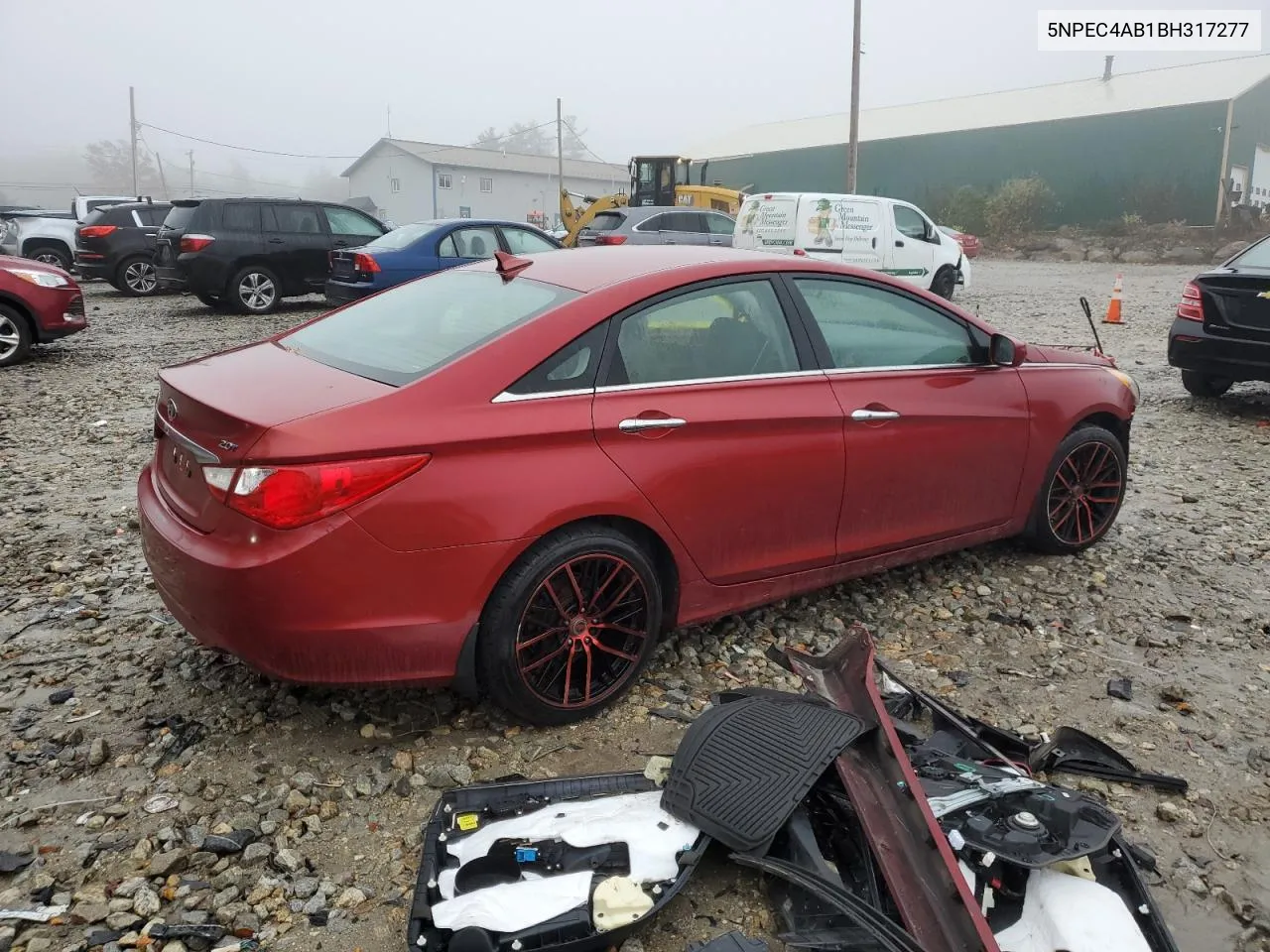 2011 Hyundai Sonata Se VIN: 5NPEC4AB1BH317277 Lot: 78248404