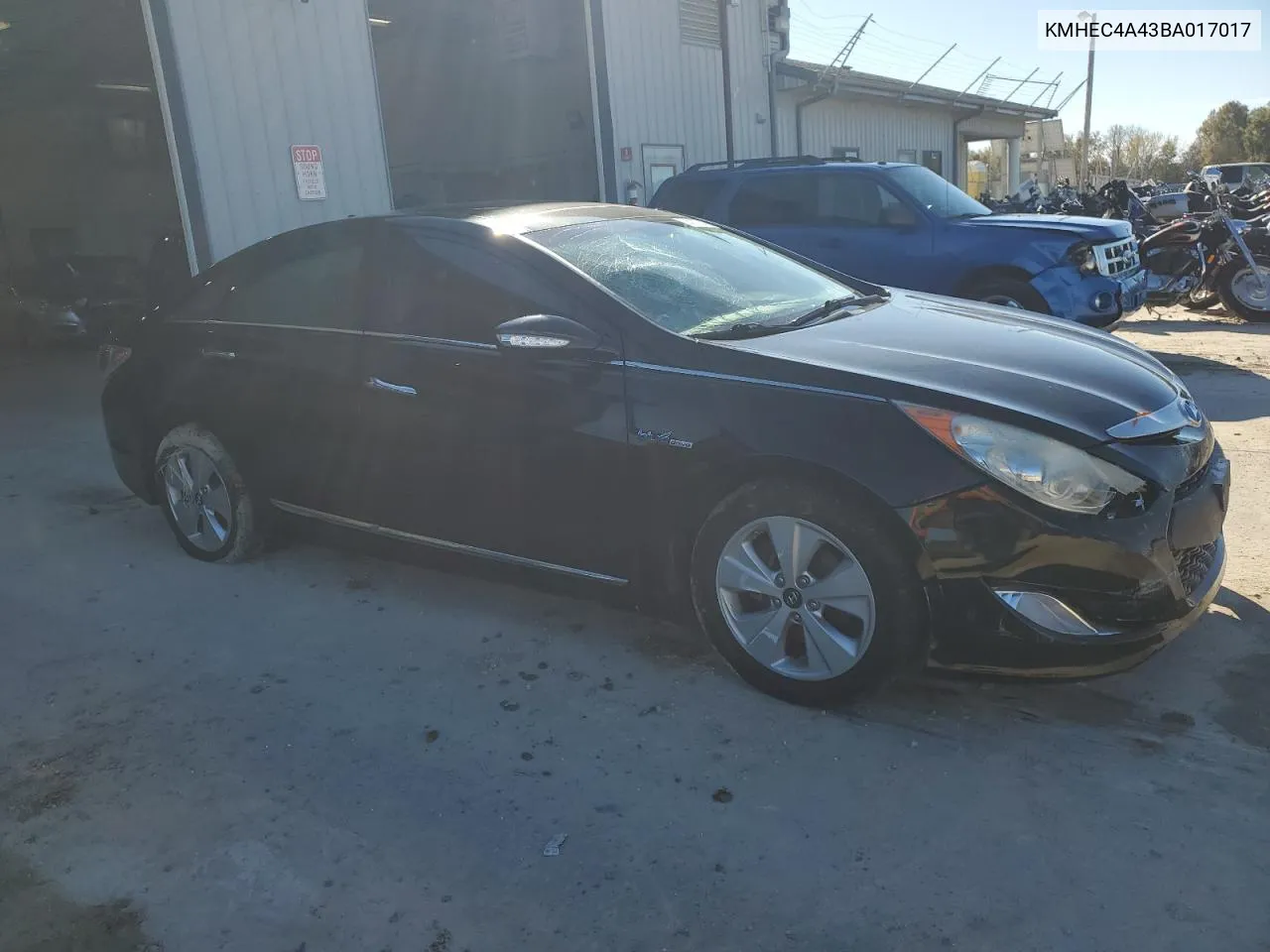 2011 Hyundai Sonata Hybrid VIN: KMHEC4A43BA017017 Lot: 78311734