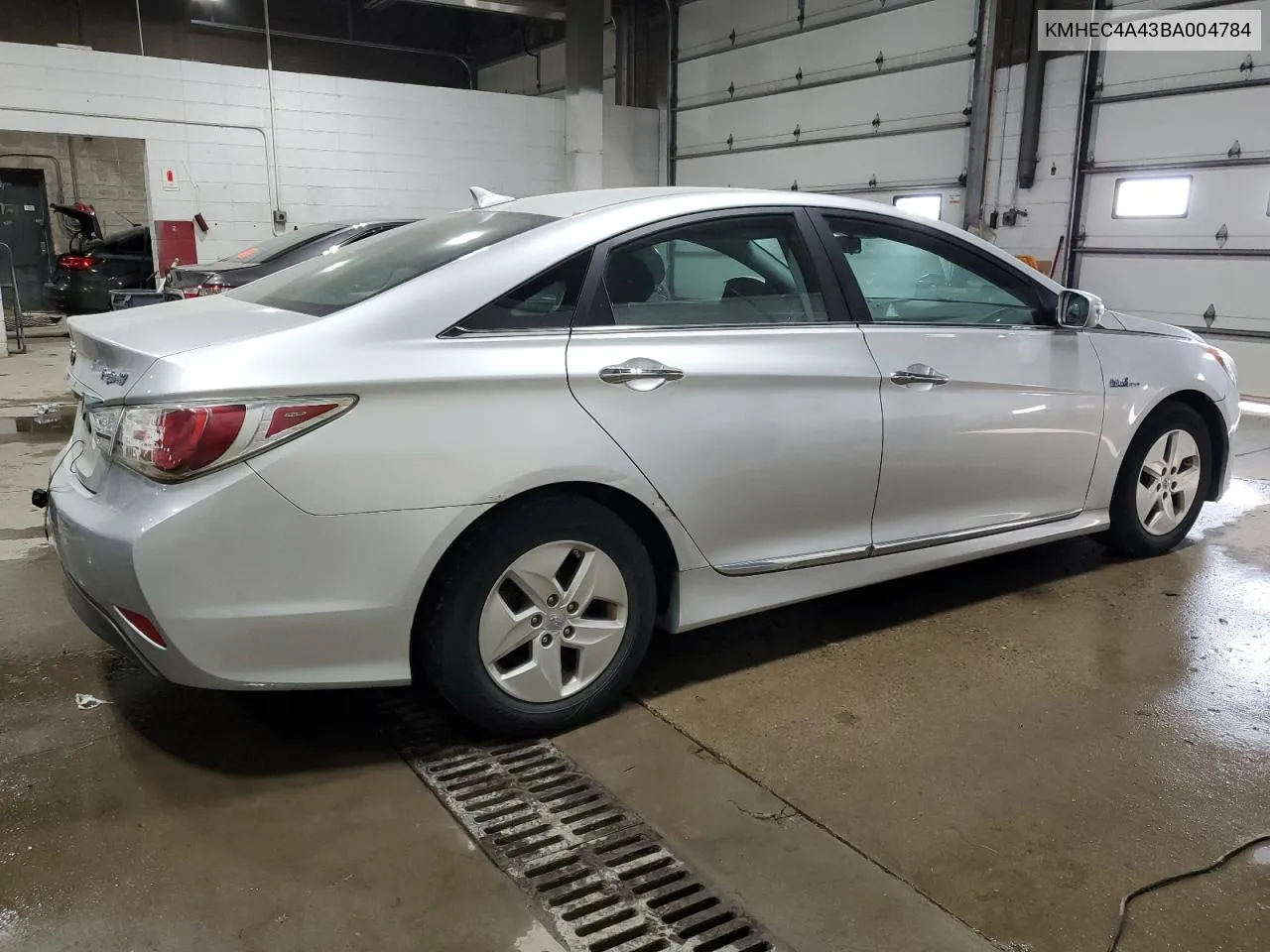 2011 Hyundai Sonata Hybrid VIN: KMHEC4A43BA004784 Lot: 78425744