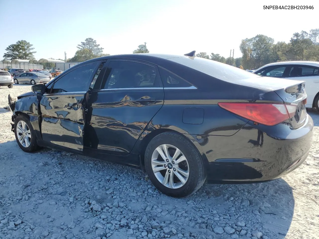 2011 Hyundai Sonata Gls VIN: 5NPEB4AC2BH203946 Lot: 78441574