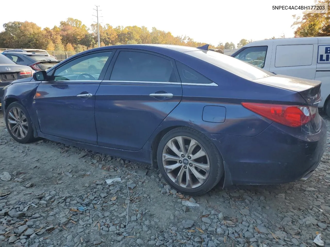 2011 Hyundai Sonata Se VIN: 5NPEC4AC4BH177203 Lot: 78488024