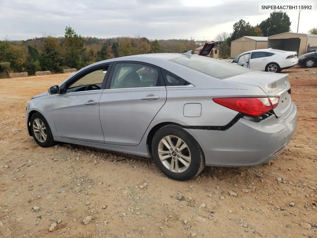 2011 Hyundai Sonata Gls VIN: 5NPEB4AC7BH115992 Lot: 78564314