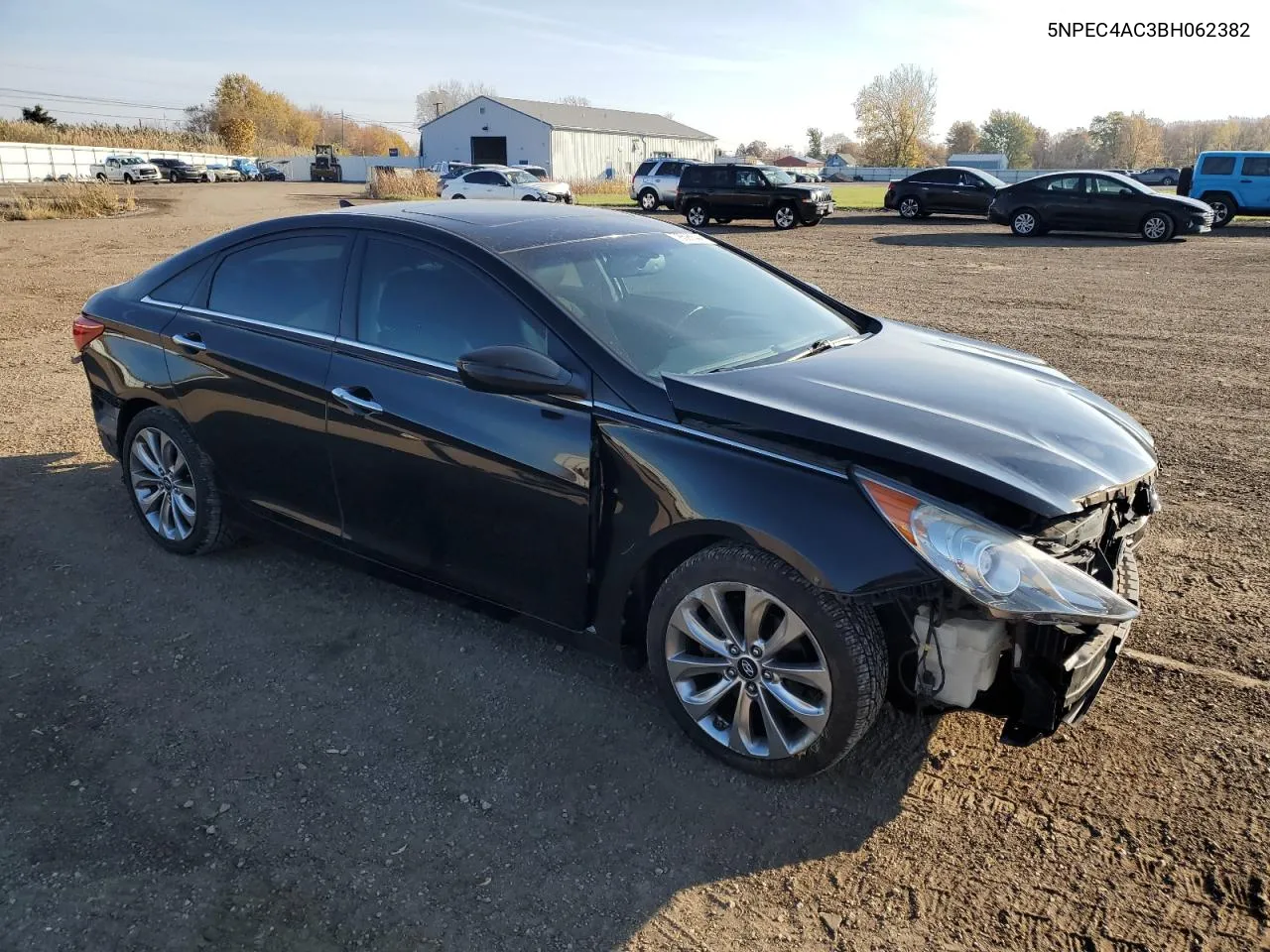 2011 Hyundai Sonata Se VIN: 5NPEC4AC3BH062382 Lot: 78595544