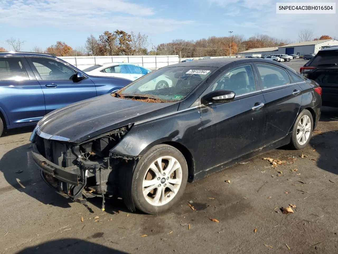 2011 Hyundai Sonata Se VIN: 5NPEC4AC3BH016504 Lot: 78612284