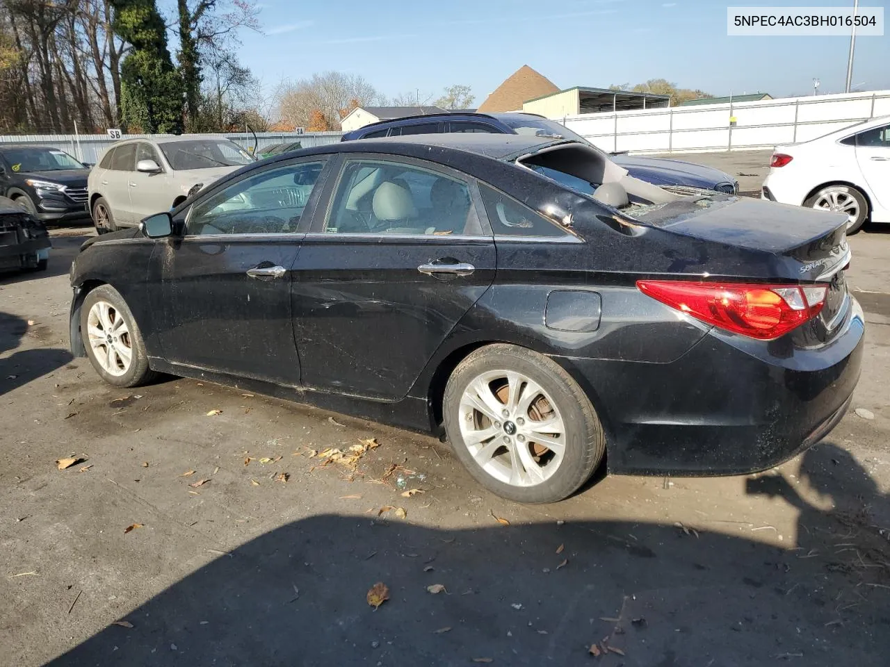 2011 Hyundai Sonata Se VIN: 5NPEC4AC3BH016504 Lot: 78612284