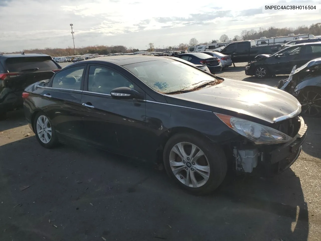 2011 Hyundai Sonata Se VIN: 5NPEC4AC3BH016504 Lot: 78612284