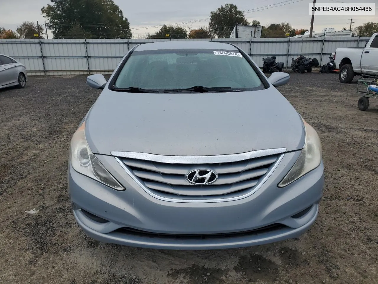 2011 Hyundai Sonata Gls VIN: 5NPEB4AC4BH054486 Lot: 78690574