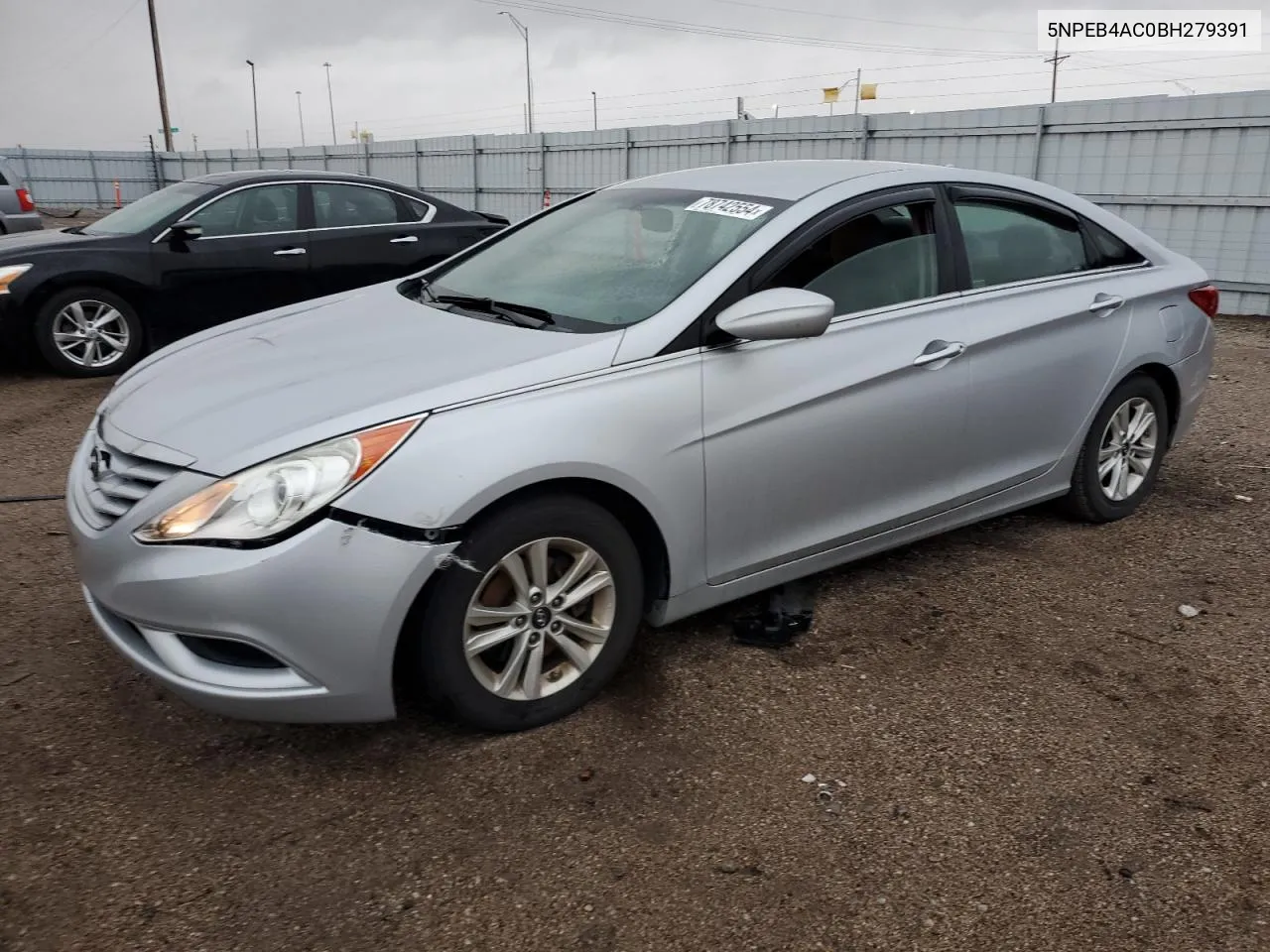 2011 Hyundai Sonata Gls VIN: 5NPEB4AC0BH279391 Lot: 78742554