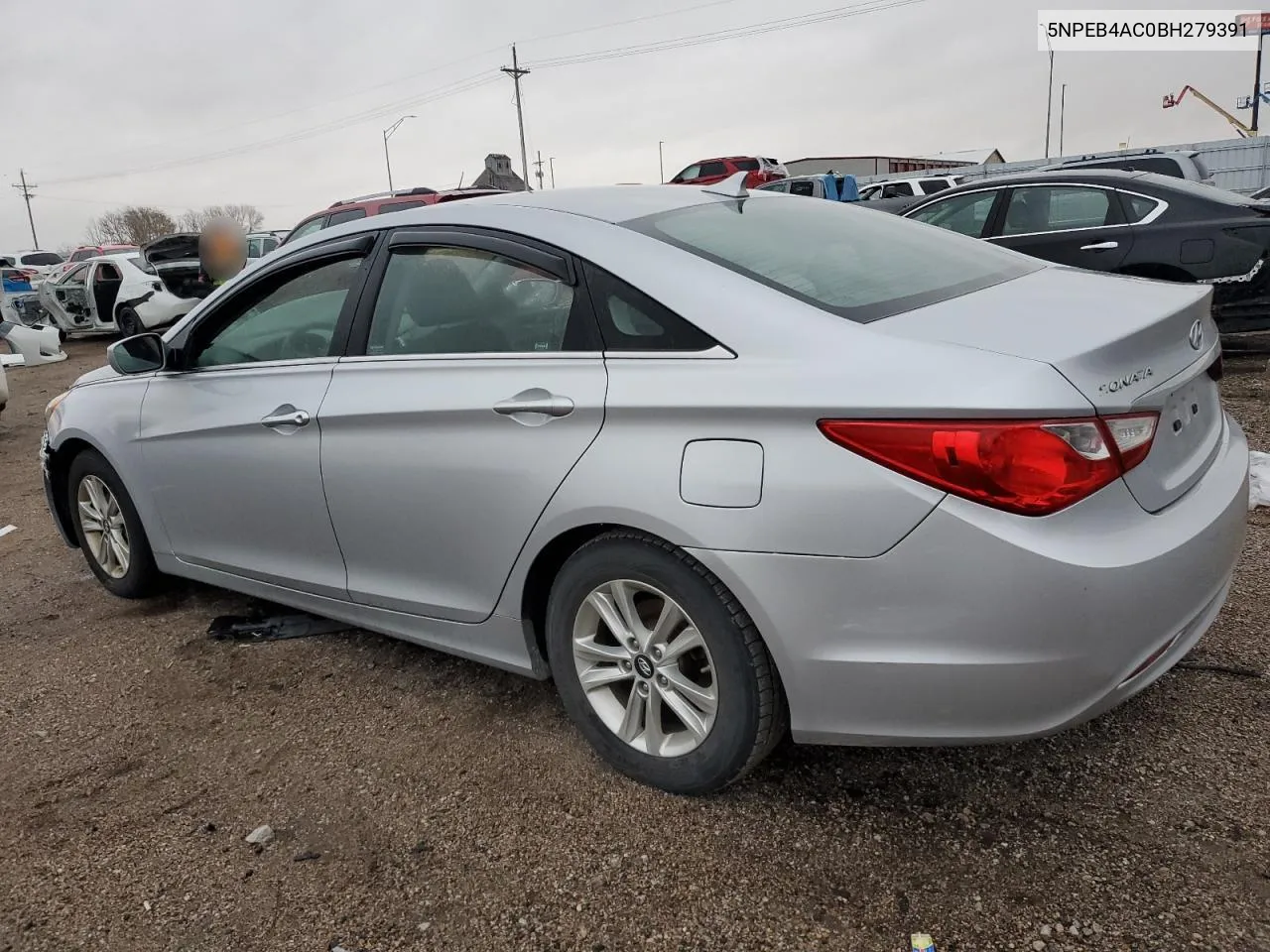 2011 Hyundai Sonata Gls VIN: 5NPEB4AC0BH279391 Lot: 78742554