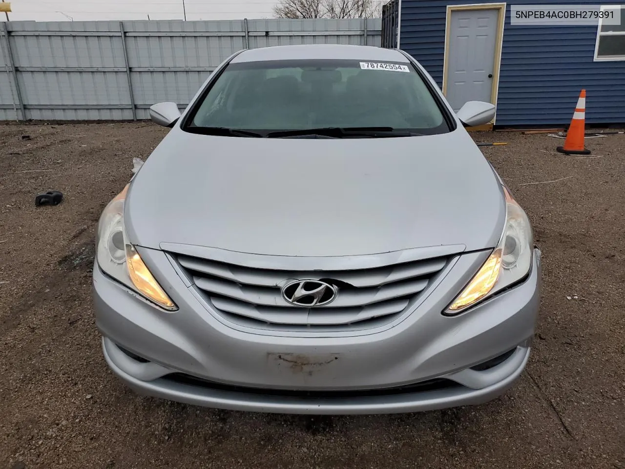 2011 Hyundai Sonata Gls VIN: 5NPEB4AC0BH279391 Lot: 78742554