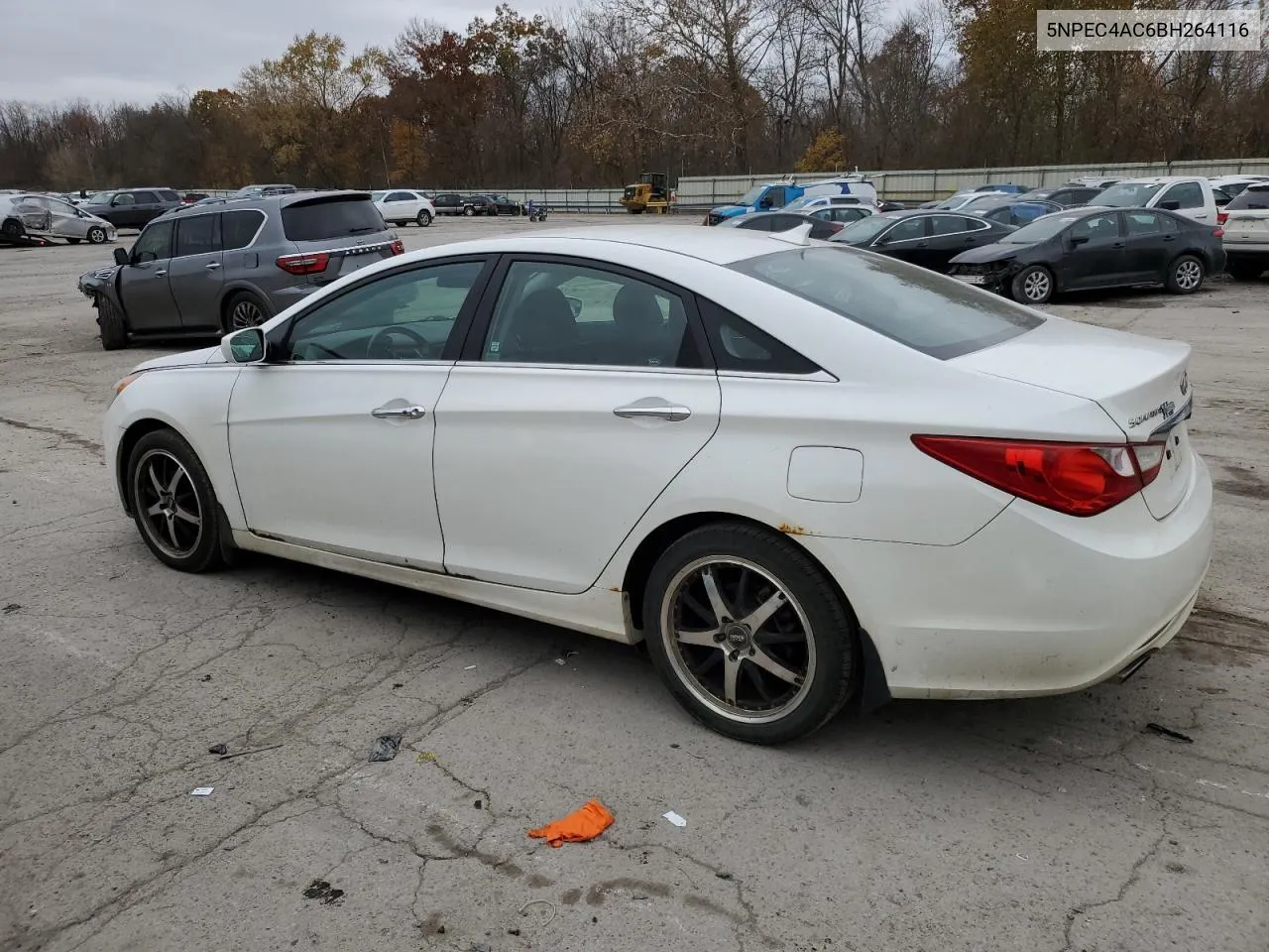 2011 Hyundai Sonata Se VIN: 5NPEC4AC6BH264116 Lot: 78818564