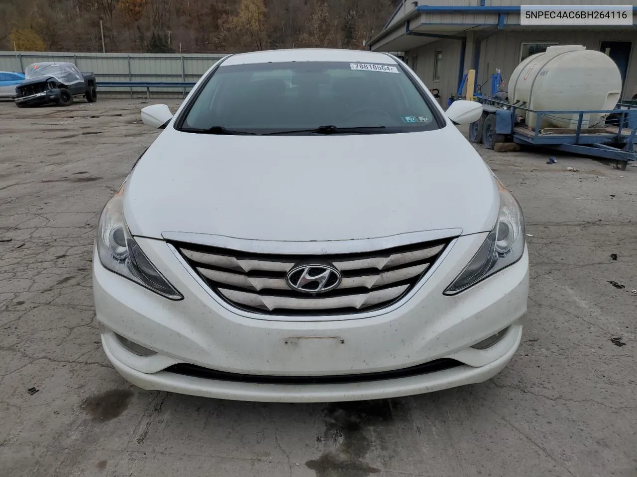 2011 Hyundai Sonata Se VIN: 5NPEC4AC6BH264116 Lot: 78818564