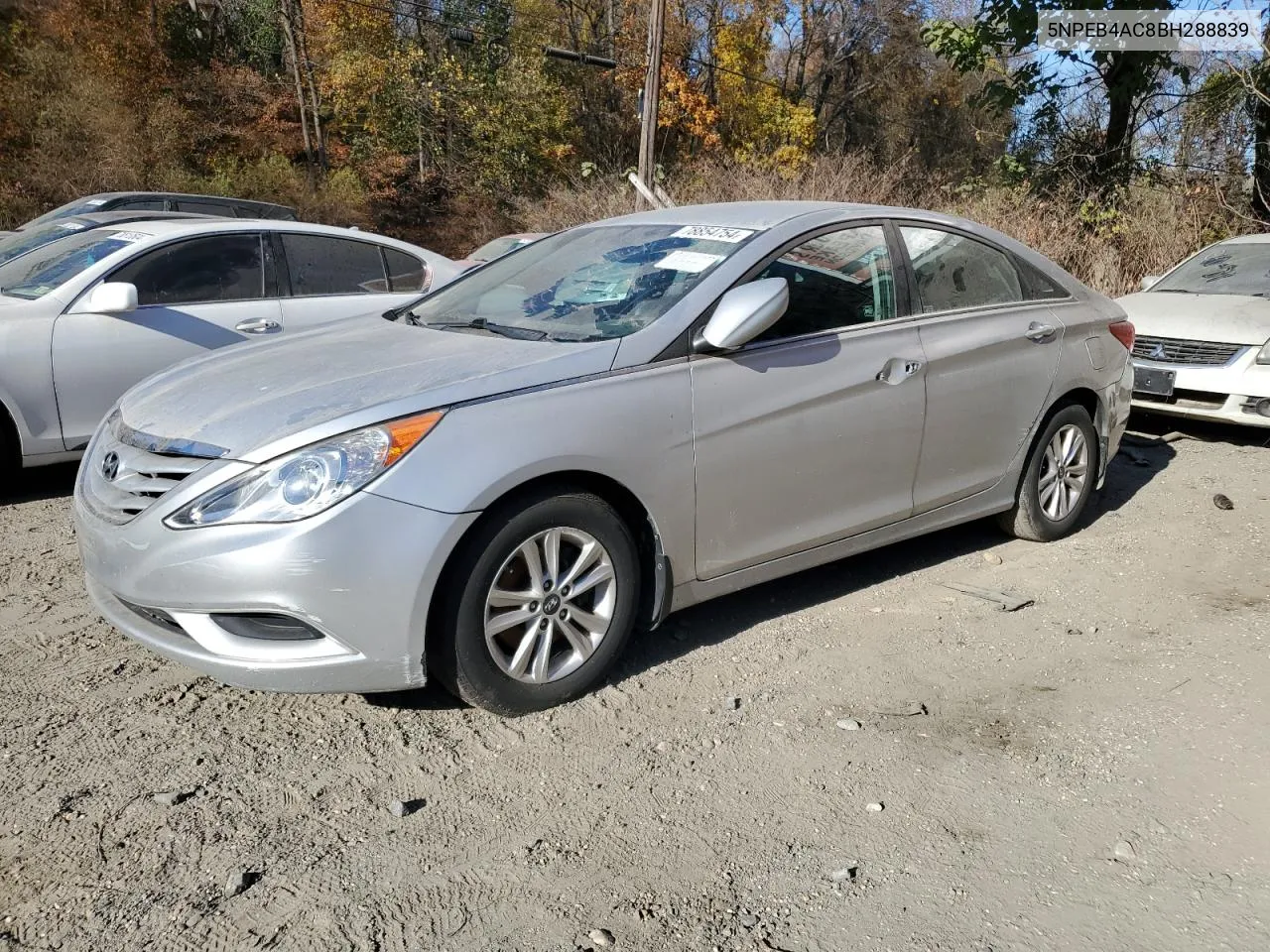 2011 Hyundai Sonata Gls VIN: 5NPEB4AC8BH288839 Lot: 78854754