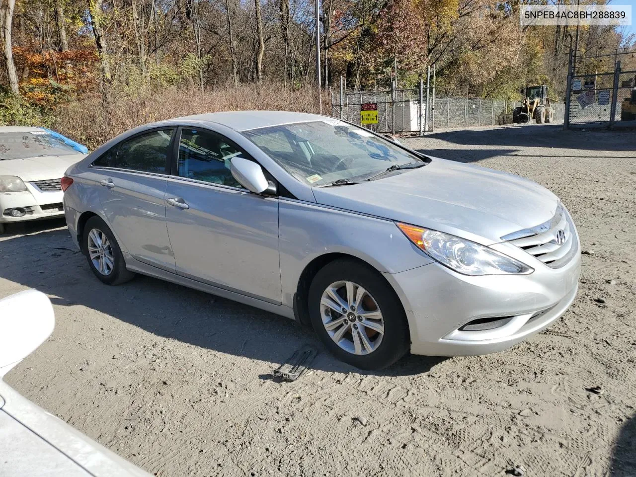 2011 Hyundai Sonata Gls VIN: 5NPEB4AC8BH288839 Lot: 78854754