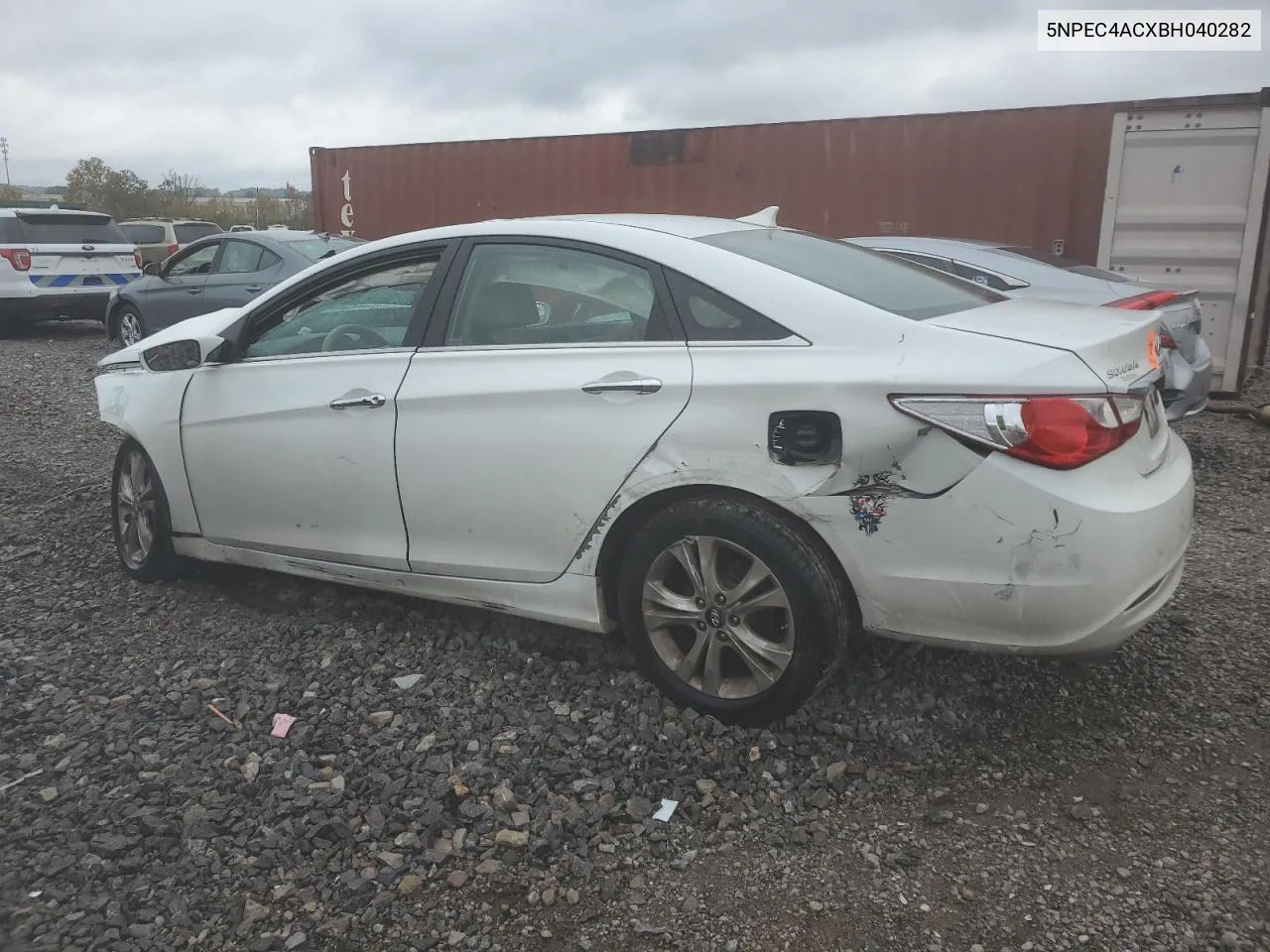 2011 Hyundai Sonata Se VIN: 5NPEC4ACXBH040282 Lot: 78898714