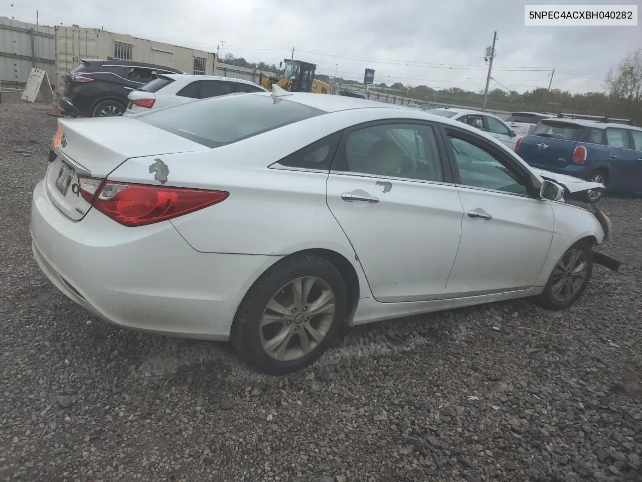 2011 Hyundai Sonata Se VIN: 5NPEC4ACXBH040282 Lot: 78898714