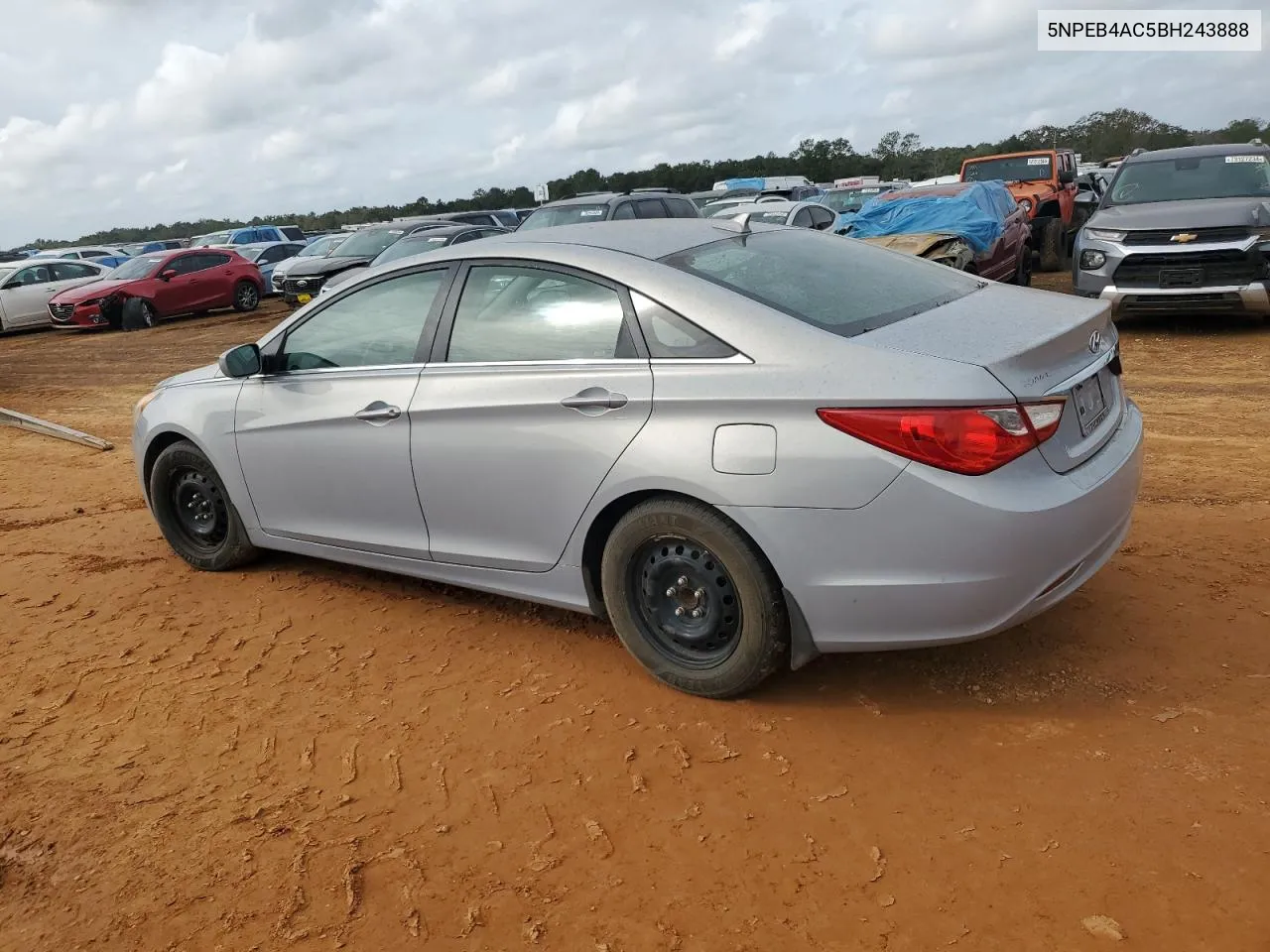 2011 Hyundai Sonata Gls VIN: 5NPEB4AC5BH243888 Lot: 78938594