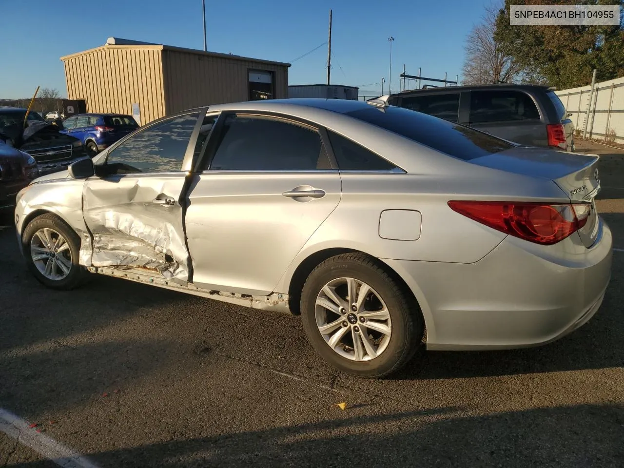 2011 Hyundai Sonata Gls VIN: 5NPEB4AC1BH104955 Lot: 79053454