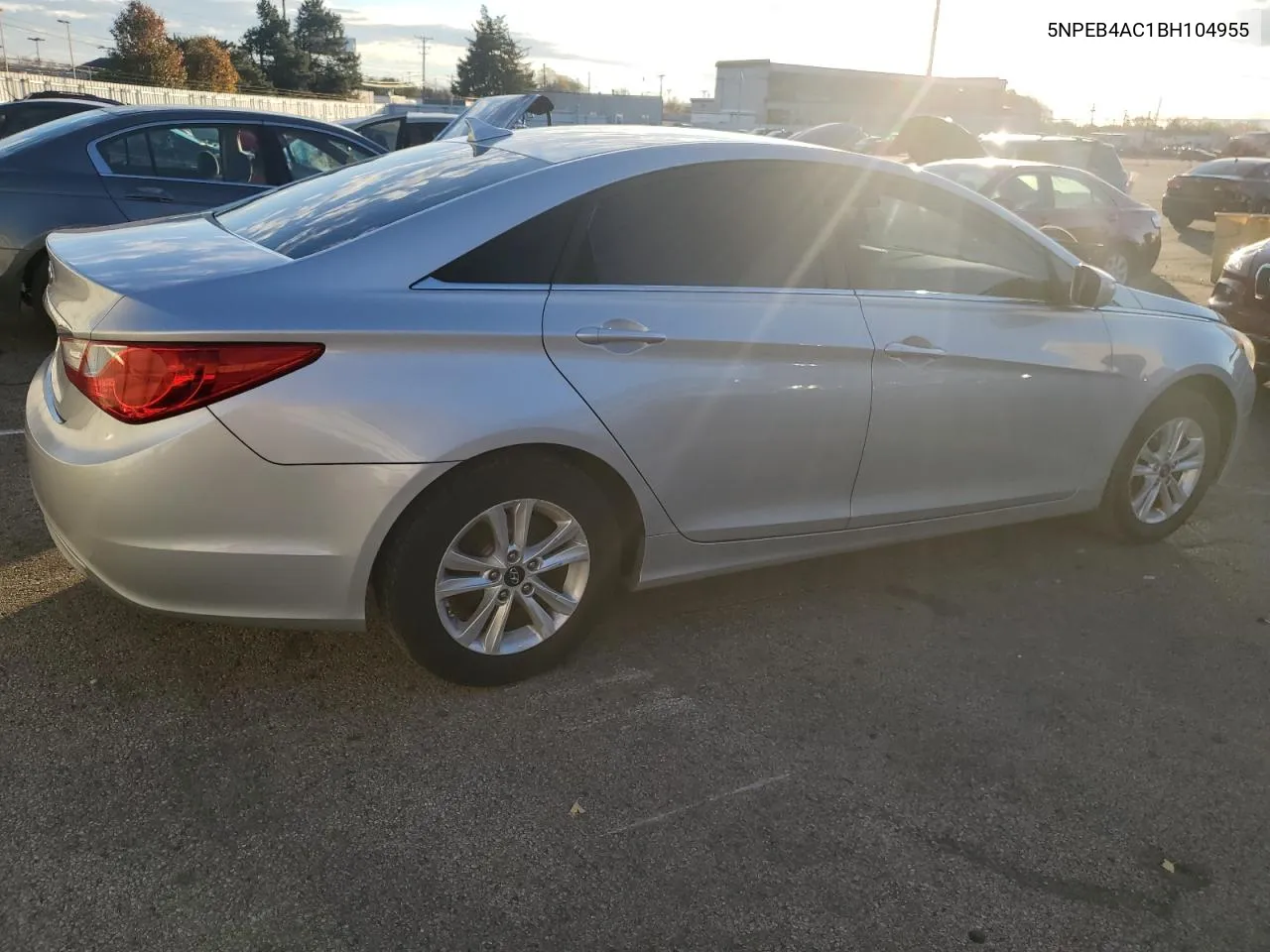 2011 Hyundai Sonata Gls VIN: 5NPEB4AC1BH104955 Lot: 79053454