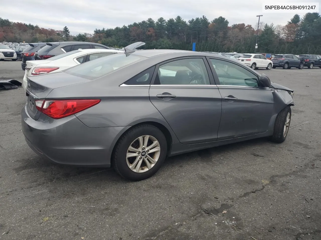 2011 Hyundai Sonata Gls VIN: 5NPEB4AC6BH091247 Lot: 79115294