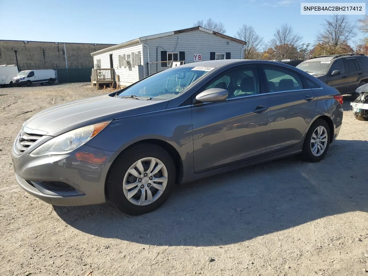 2011 Hyundai Sonata Gls VIN: 5NPEB4AC2BH217412 Lot: 79157704