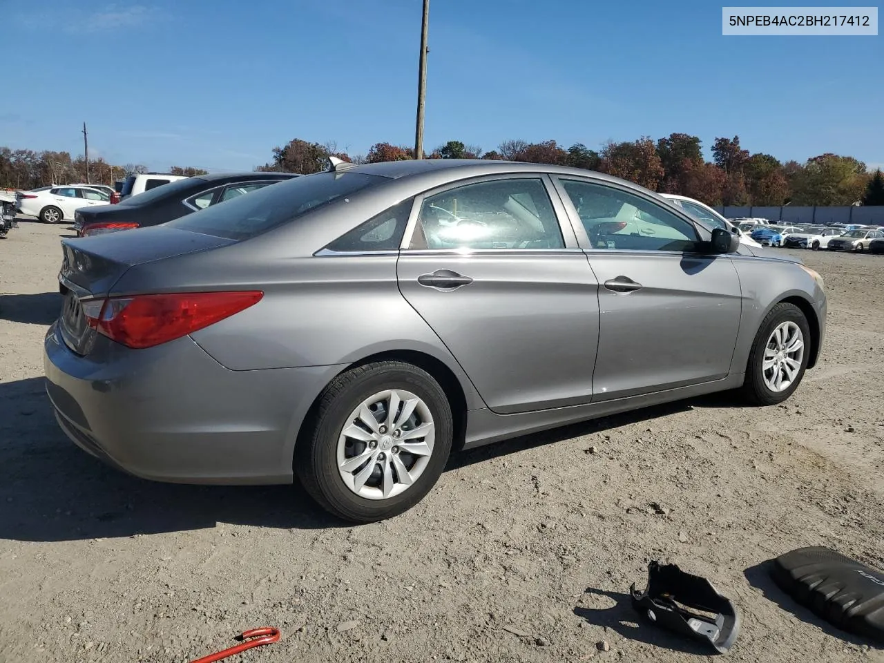 2011 Hyundai Sonata Gls VIN: 5NPEB4AC2BH217412 Lot: 79157704