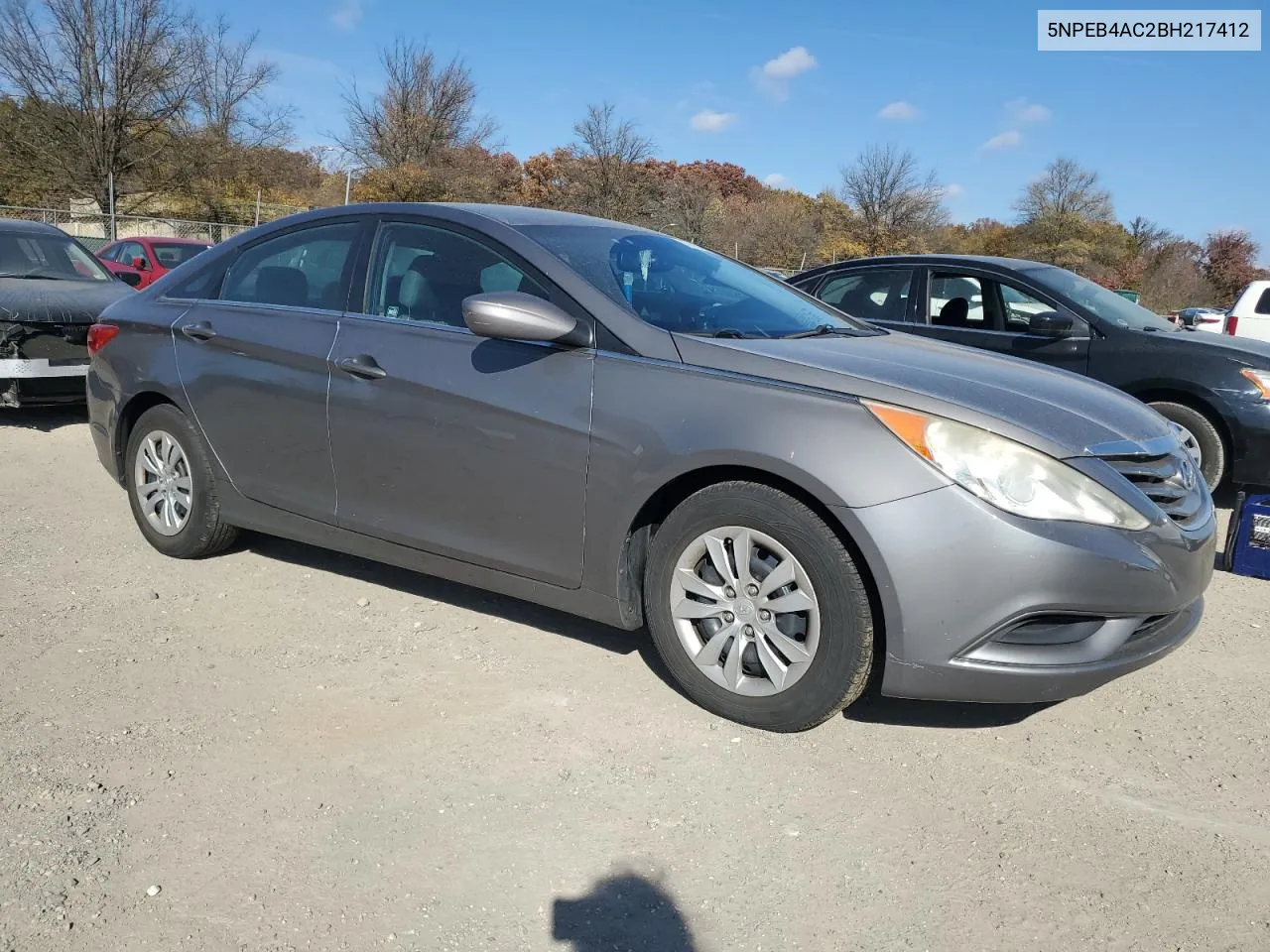 2011 Hyundai Sonata Gls VIN: 5NPEB4AC2BH217412 Lot: 79157704