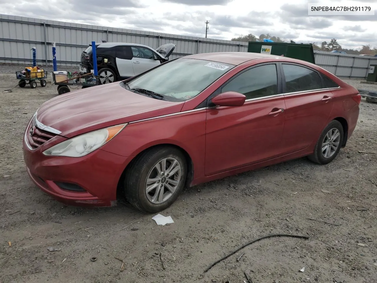 2011 Hyundai Sonata Gls VIN: 5NPEB4AC7BH291179 Lot: 79196854