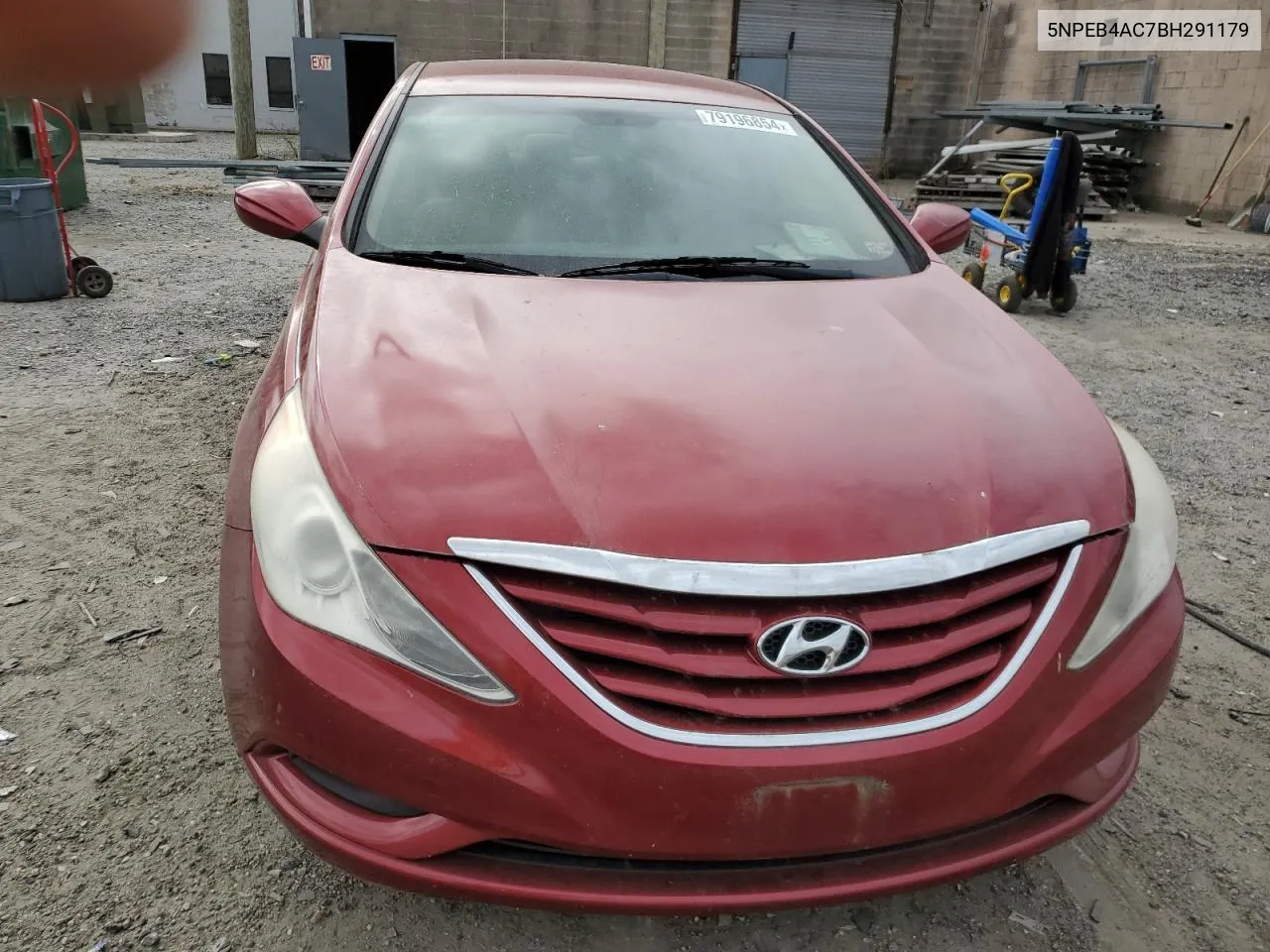 2011 Hyundai Sonata Gls VIN: 5NPEB4AC7BH291179 Lot: 79196854