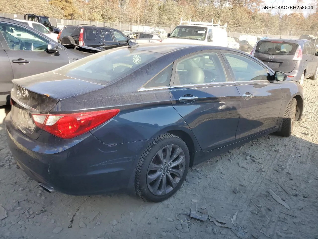 2011 Hyundai Sonata Se VIN: 5NPEC4AC7BH258504 Lot: 79446504