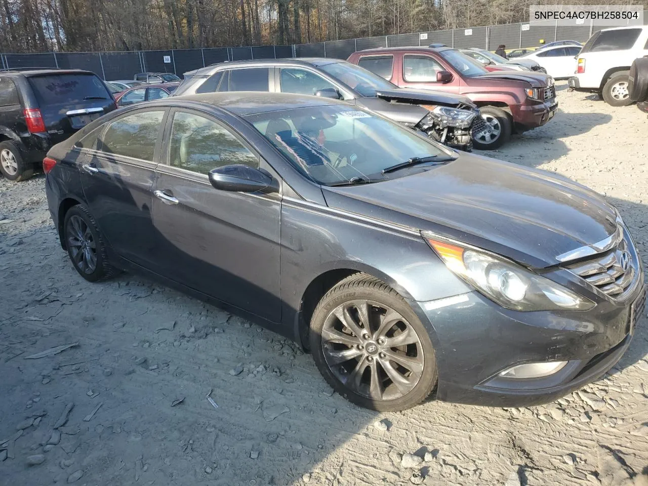 2011 Hyundai Sonata Se VIN: 5NPEC4AC7BH258504 Lot: 79446504